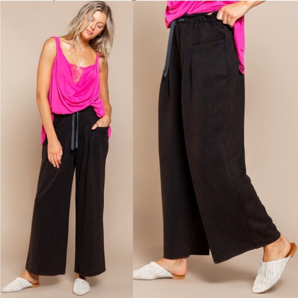 POL Pants - POL Black Washed Pants BRAND NEW